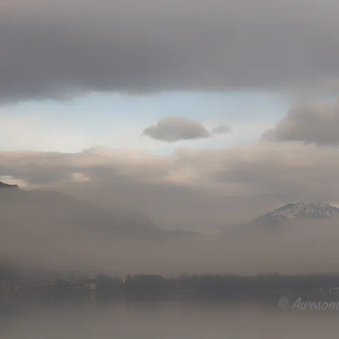 Fog and Lake 7
