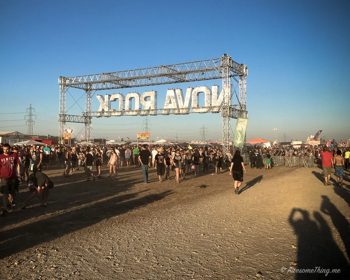 Nova Rock Entrance