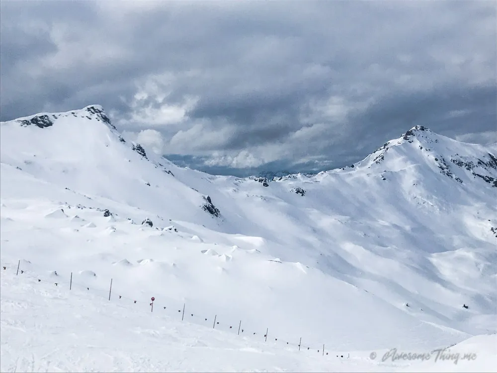 с вершины Hohe Scharte, Bad Hofgastein