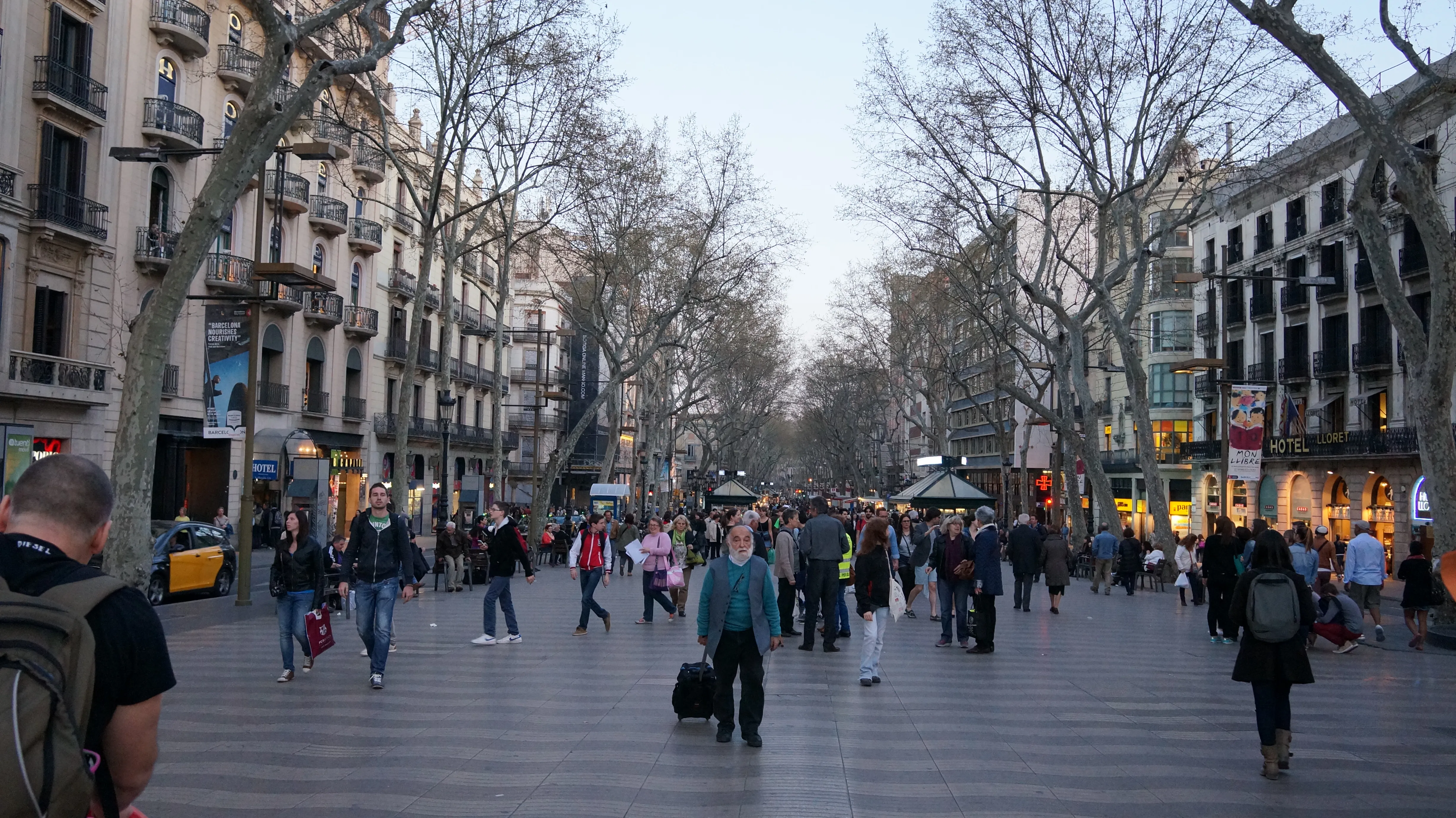 Las Ramblas, Barselona